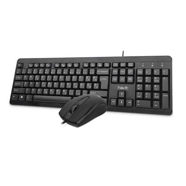 Picture of Havit HAVIT-KB611CM Wired USB Keyboard & Mouse Combo