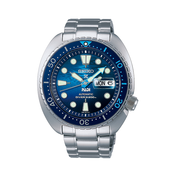 SRPK01 Prospex Padi Mens Diver Watch, Blue -  Seiko