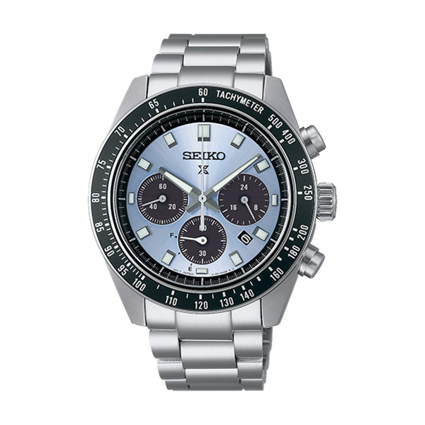 SSC935 Prospex Solar Chronograph Mens Watch, Silver -  Seiko