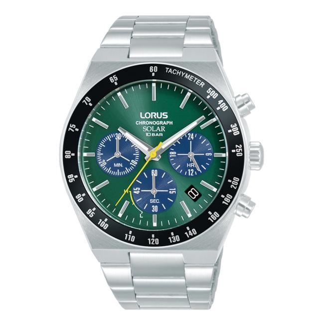 RZ523A  RZ523A Classic Solar Chronograph Watch - Green