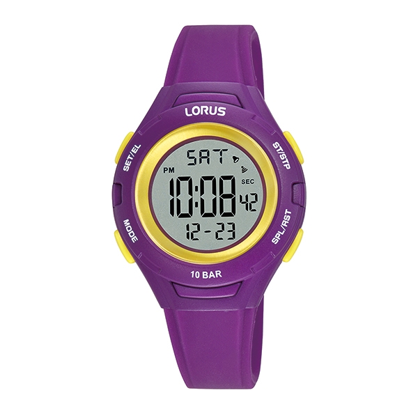 R2397P  R2397P Digital Unisex Watch - Purple
