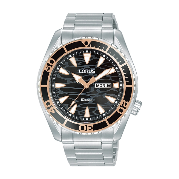 RH387A  RH387A Quartz Men Watch - Black