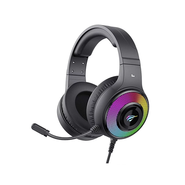 Picture of Havit Havit-HSH2042D-Black Havit HSH2042D Gaming Headphones RGB - Black