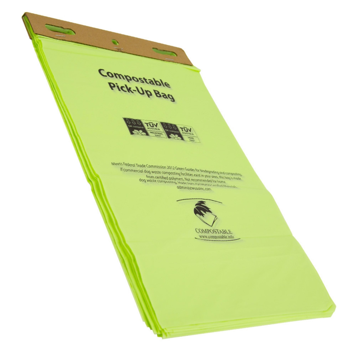 D223 Compostable Header Bag - ASTM6400