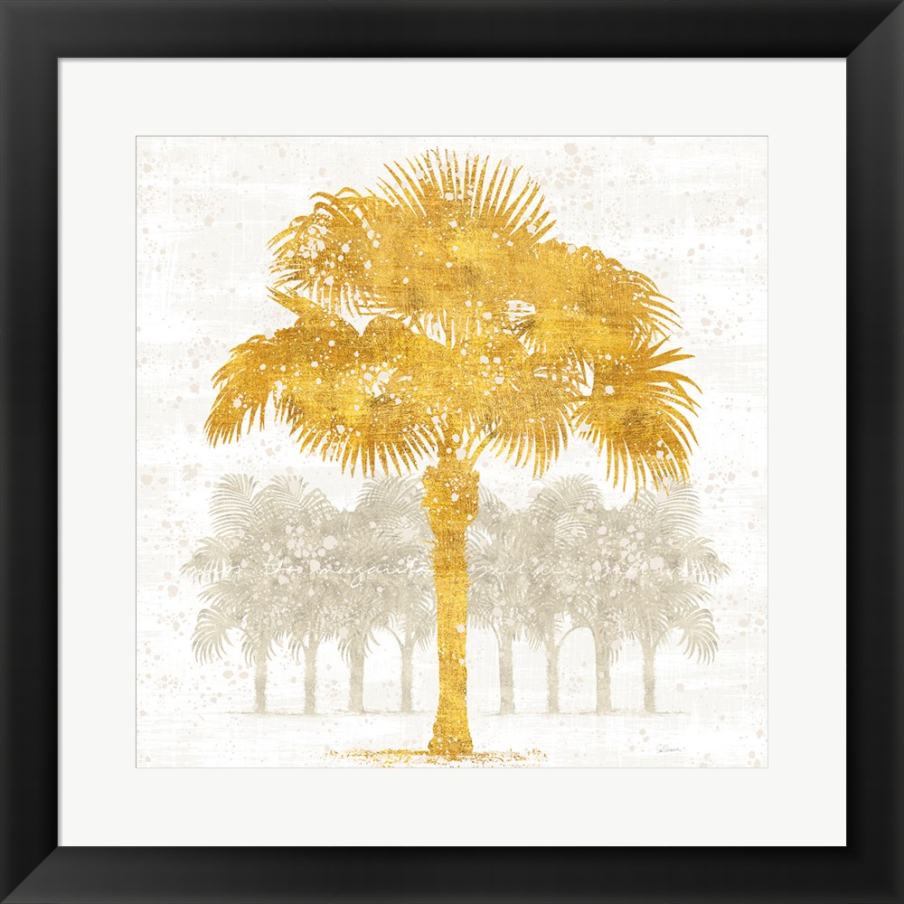 Metaverse R962631-0140000-AMAEAGOEDM 19.5 x 19.5 in. Palm Coast V Framed Wall Art by Sue Schlabach