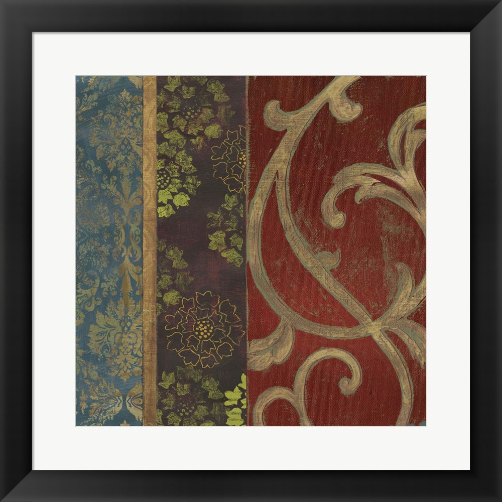 Metaverse R950825-0140000-AMAEAGOEDM 19.5 x 19.5 in. Embroidered I Framed Wall Art by Posters International Studio