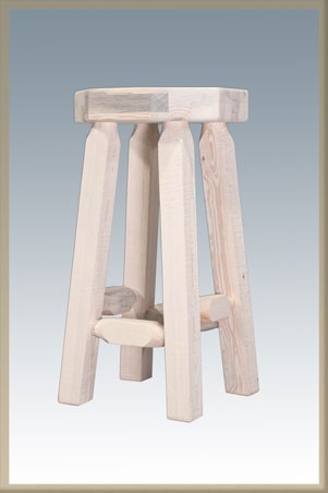 Picture of Montana Woodworks MWHCBN24 Homestead Collection Counter Height Backless Barstool