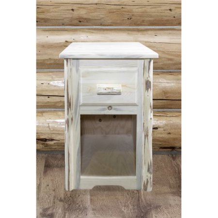 Montana Exterior End Table Clear Exterior