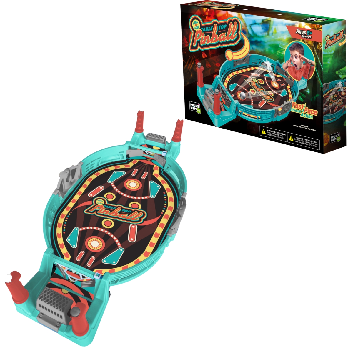 8916 Head-To-Head Table Top Pinball Game for 5 Plus Years Kids