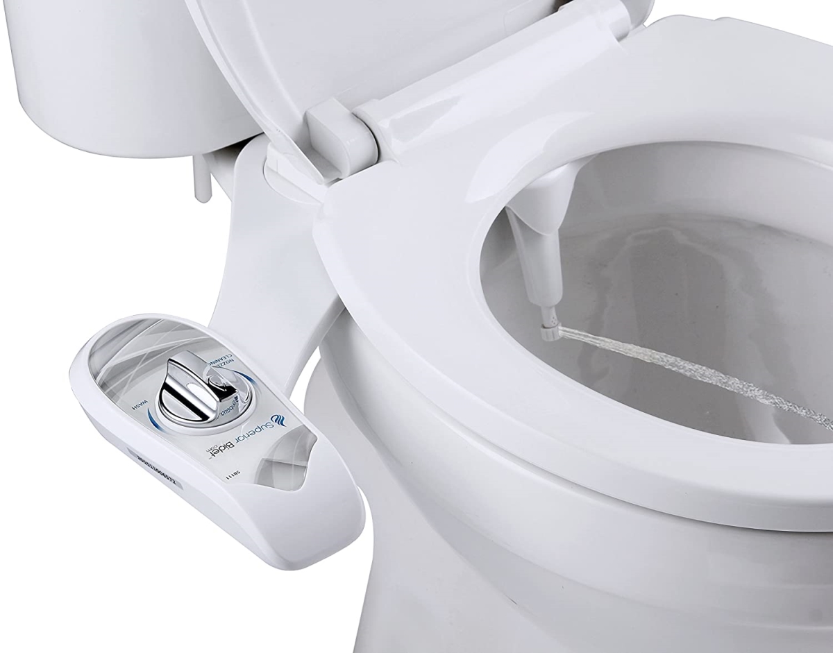 Picture of Aim to Wash 23-6263 Bidet Attachment with Nozzle Angle Adjuster