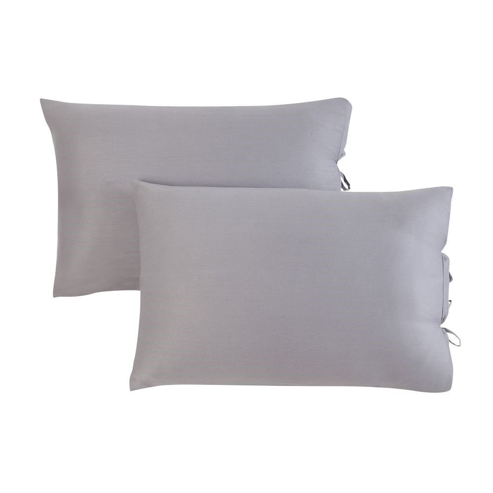 INGRID 5308 Ingrid Standard Pillow Sham with 300 Thread Count - Warm Gray - Pack of 12