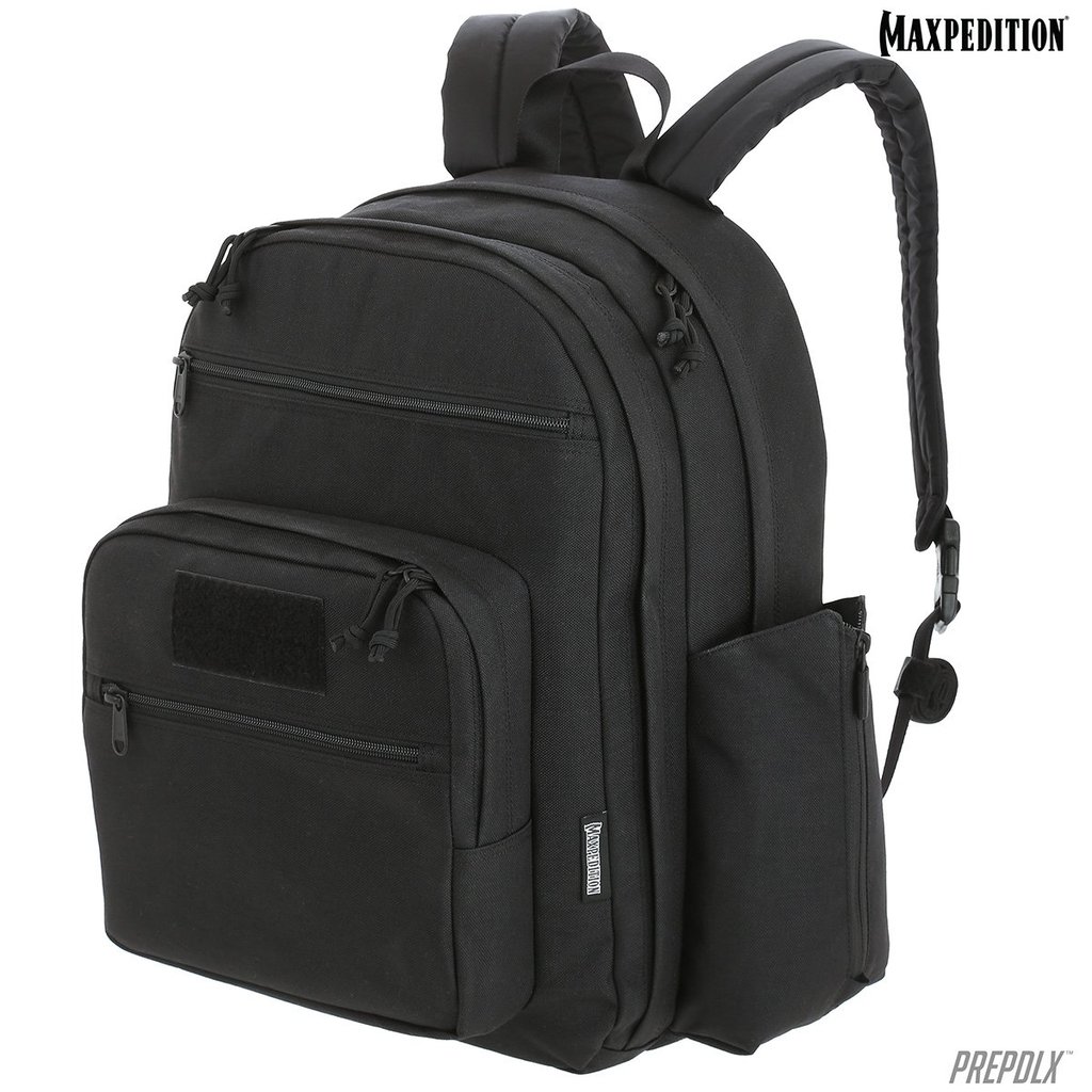 Picture of Maxpedition PREPDLXB Prepared Citizen Deluxe Backpack Bag&#44; Black
