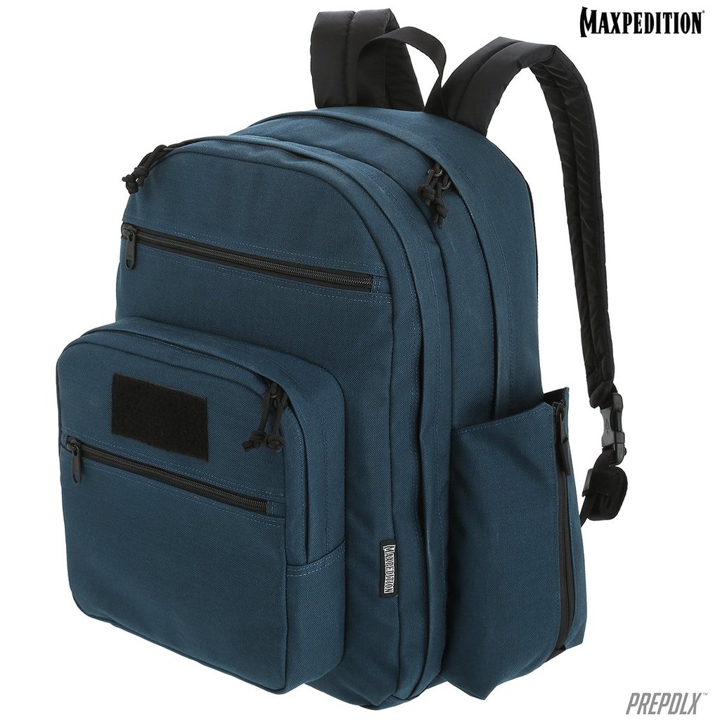 Picture of Maxpedition PREPDLXDB Prepared Citizen Deluxe Backpack Bag, Dark Blue