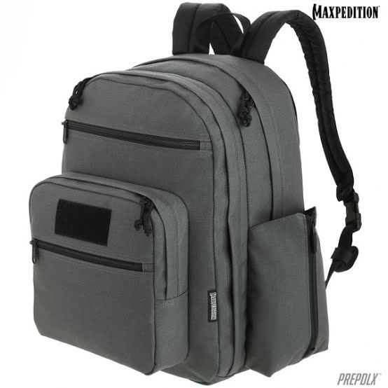 Picture of Maxpedition PREPDLXW Prepared Citizen Deluxe Backpack Bag&#44; Wolf Gray