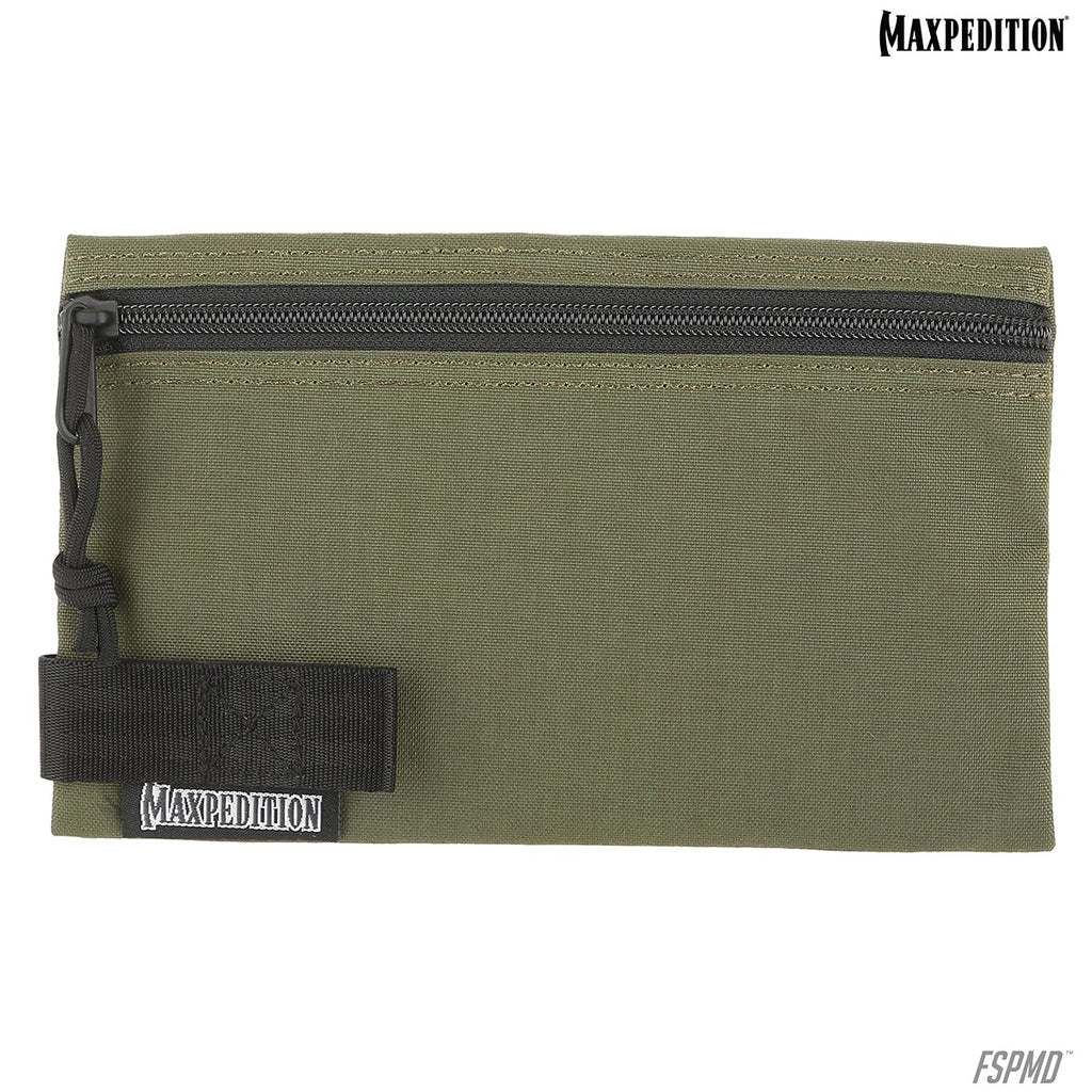 5 x 8 in. Twofold Pouch, OD Green