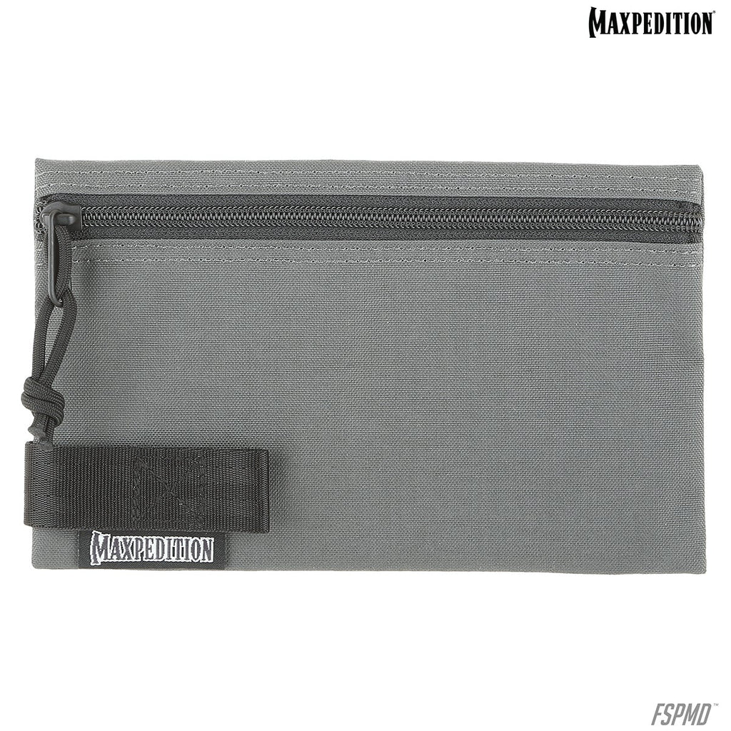 5 x 8 in. Twofold Pouch, Wolf Gray
