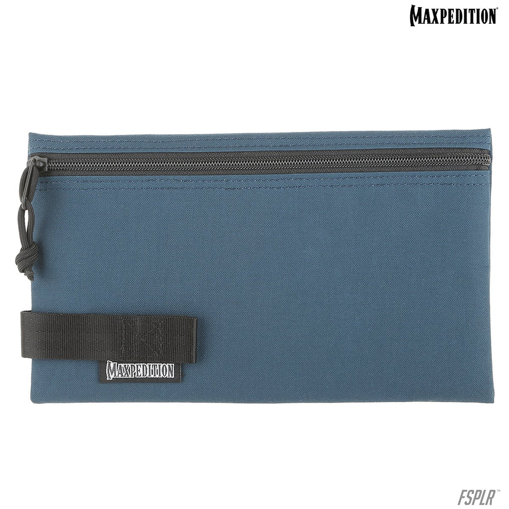 6 x 10 in. Twofold Pouch, Dark Blue