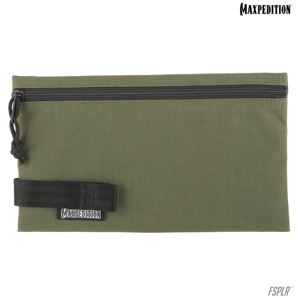 6 x 10 in. Twofold Pouch, OD Green