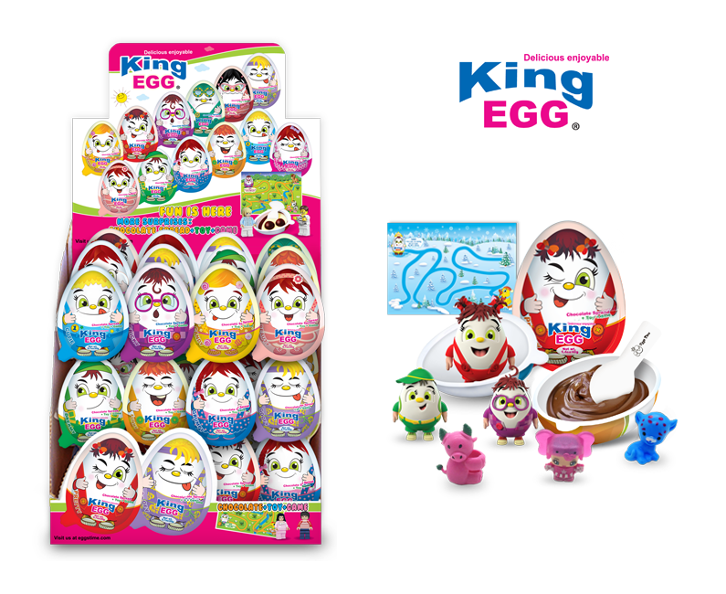 Picture of King Egg KE48 King Egg with Surprises&#44; Pack of 5