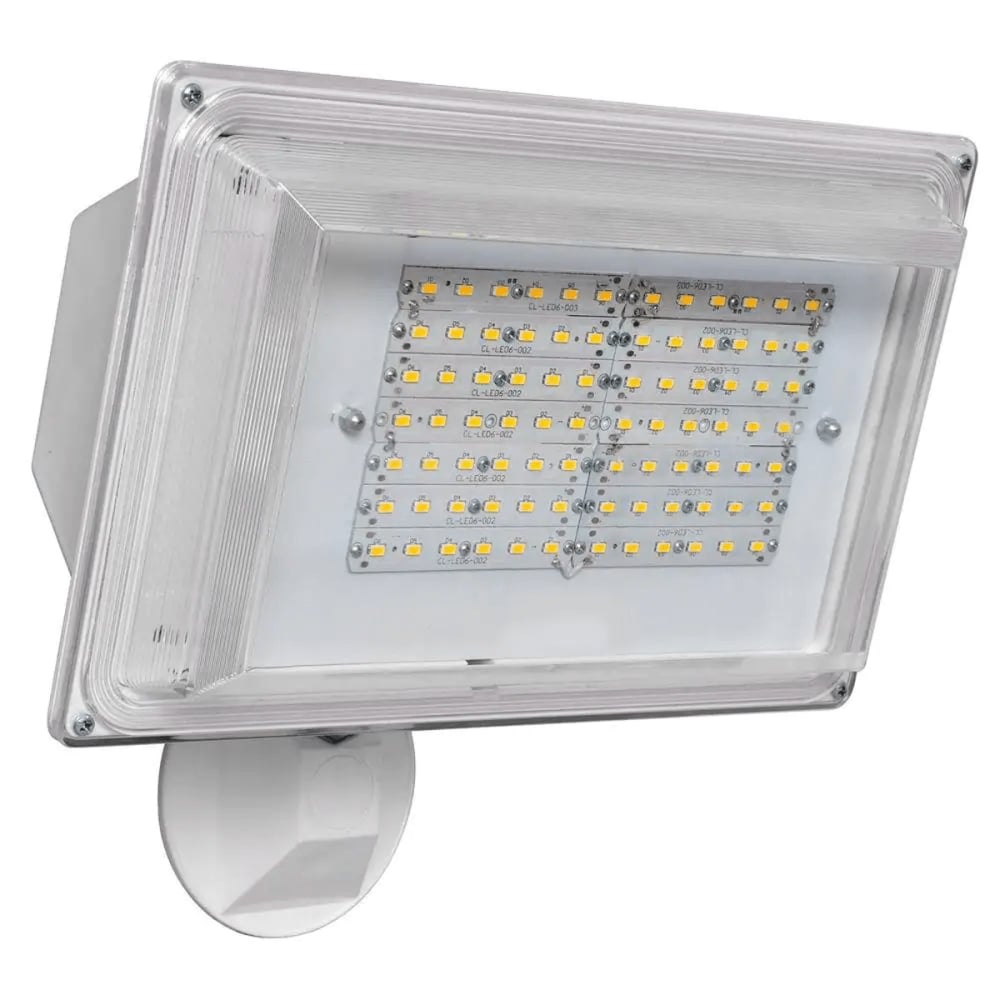 LED-SL42WT 4000K LED White Ceiling Light with Photocell for Dusk To Dawn Operation & Clear Lens - Up to 40 x 40 in.