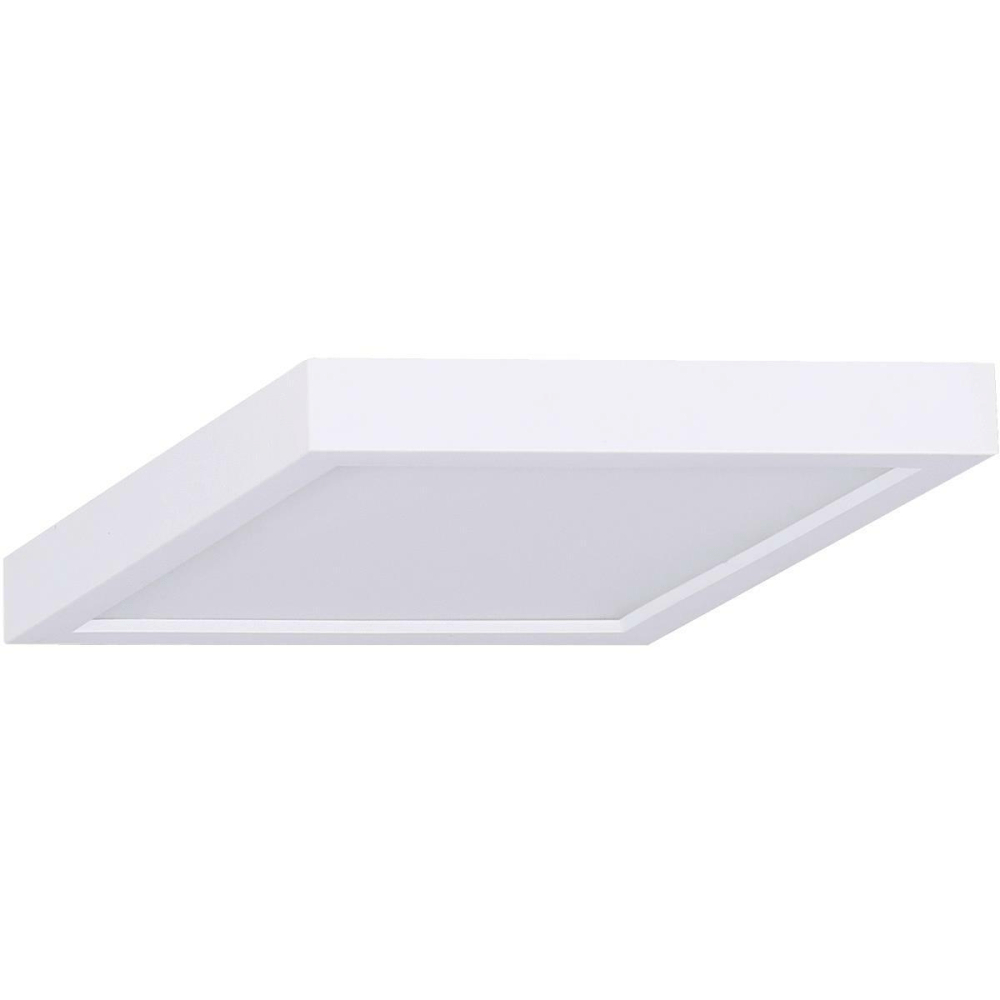 LED-SM63DL-WT 5.5 in. LED Edge Dimmable Square Light - White Diffuser - 3000K