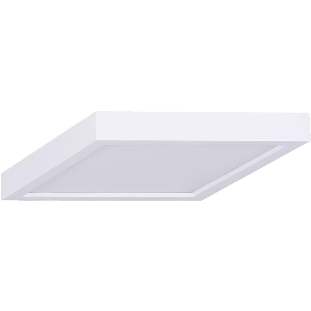LED-SM8-WT 7 in. LED Edge Dimmable Square Light - White Diffuser - 3000K