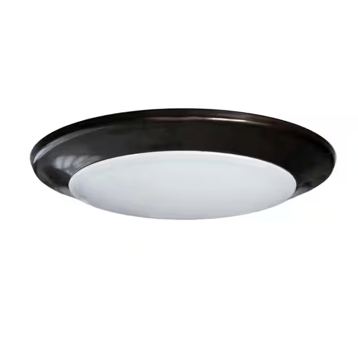 LED-SM6DL-BZ 6 in. Dimmable LED Disc Light - Bronze & White Opal Diffuser - 3000K
