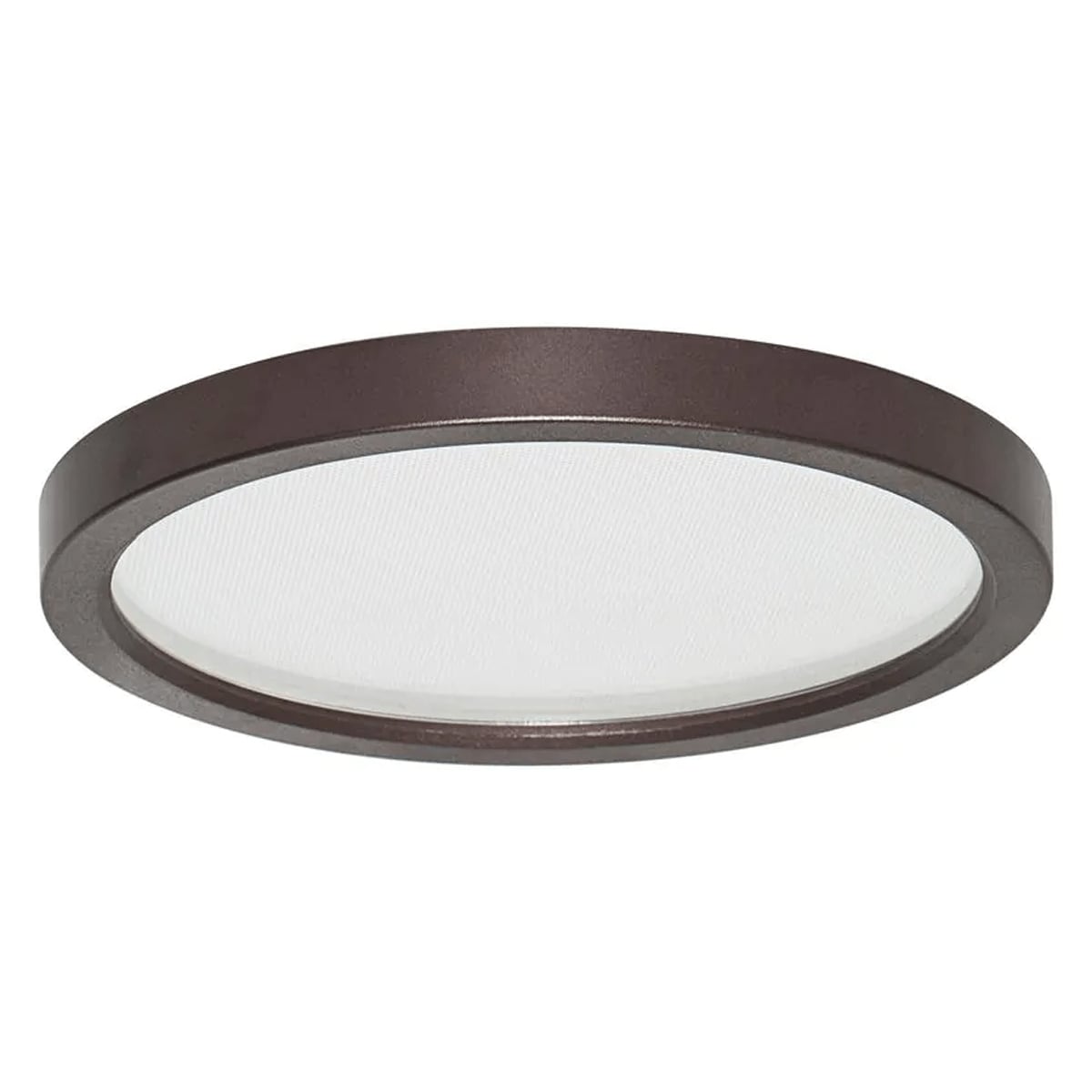LED-SM7DL-BZ 7 in. Dimmable LED Edge Light - Bronze & White Diffuser - 3000K