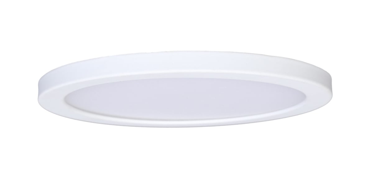 LED-TB4-WT 4 in. 120V Dimmable LED Slim Disc Light - White - 3000K