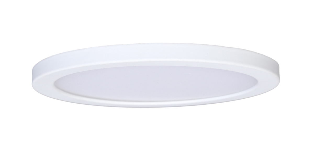 LED-TB6-WT 6 in. 120V Dimmable LED Slim Disc Light - 3000K