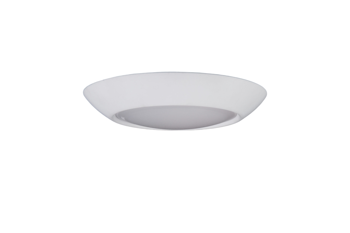 LED-6L 6 in. Dimmable LED Disc Light - White Opal Diffuser - 3000K