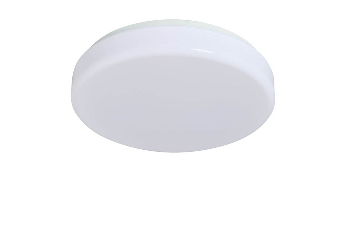 LED-V001L-W 11 in. LED Dimmable Round Floating Cloud Fixture - Smooth White Diffuser - 3000K