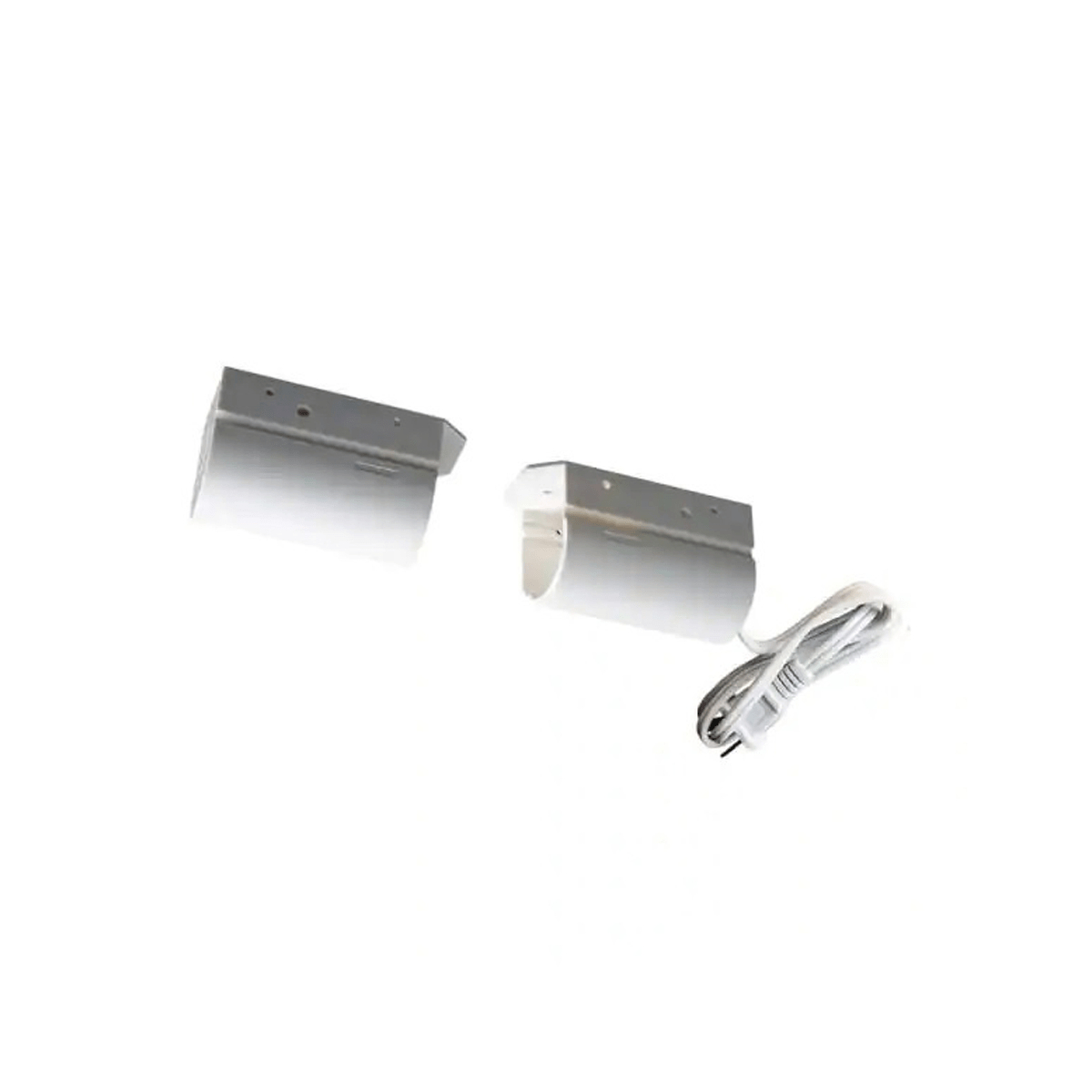 LED-SL48S No Inventory 120V-277V One End Power Lamp Holder Brackets with Single LED T8 Tube - White