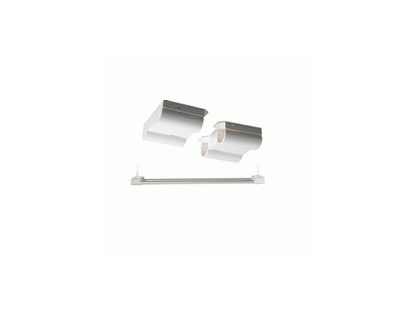 LED-SL48D No Inventory 120V-277V White One End Power Lamp Holder Brackets with Single LED T8 Tube