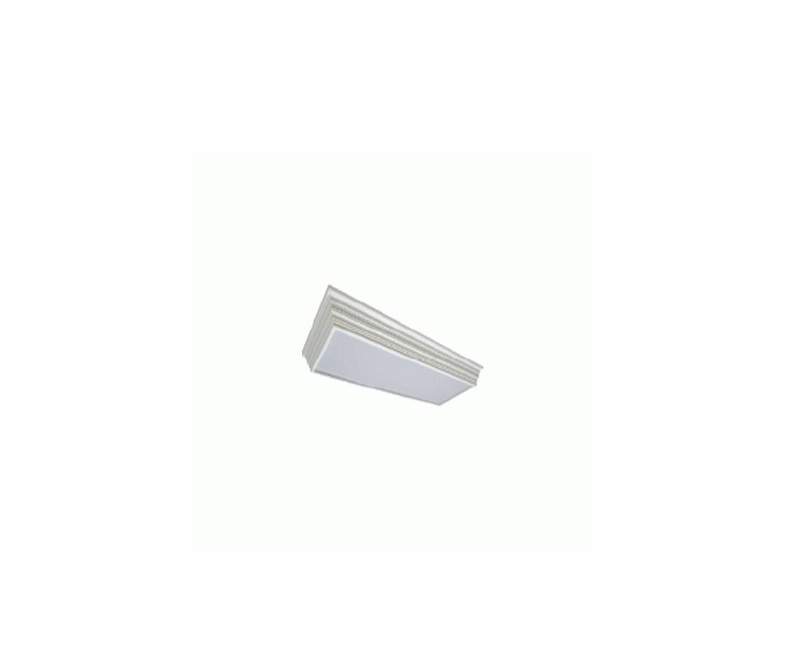 RL-CMW4LW 4 ft. 4 Lamp Decor Ceiling Fixture - White Diffuser