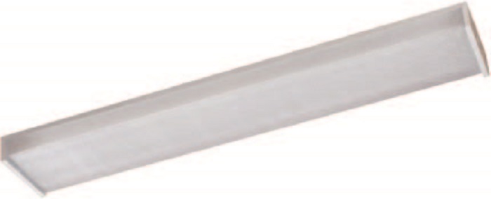 RL-WA2AL 4 ft. 2 Lamp Wraparound Fixture - White
