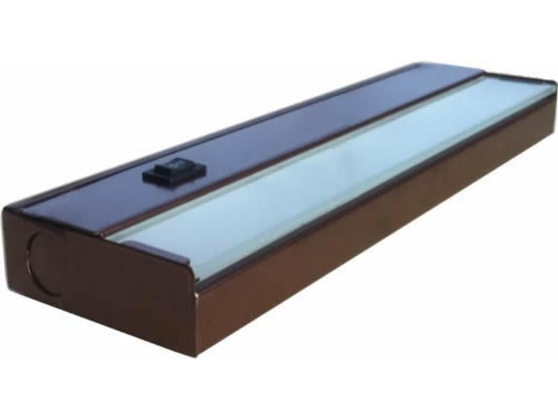 LED-XN3B 21 in. 6W LED Under Cabinet Task Light with Classic Metal Housing Design - Bronze - 3000K