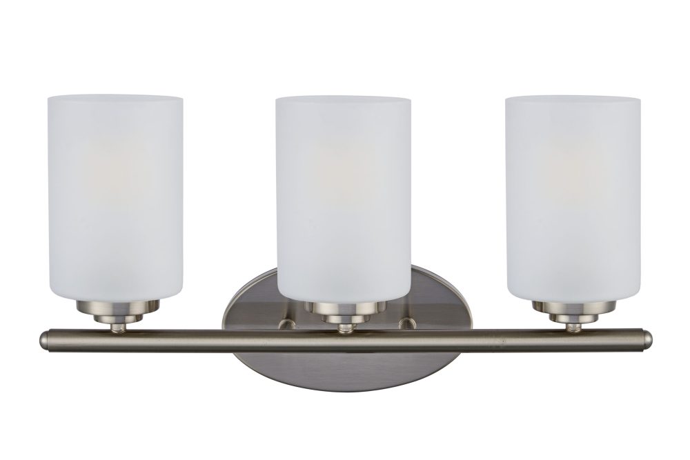 LED-VB3-BN 19.25 in. Metal Construction Vanity Light Bar - 4000K