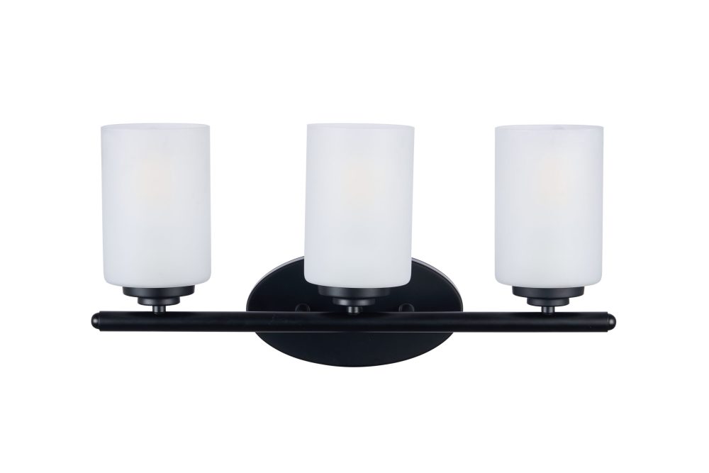 LED-VB3-BLK Metal Construction Vanity Light Bar - 19.25 in.