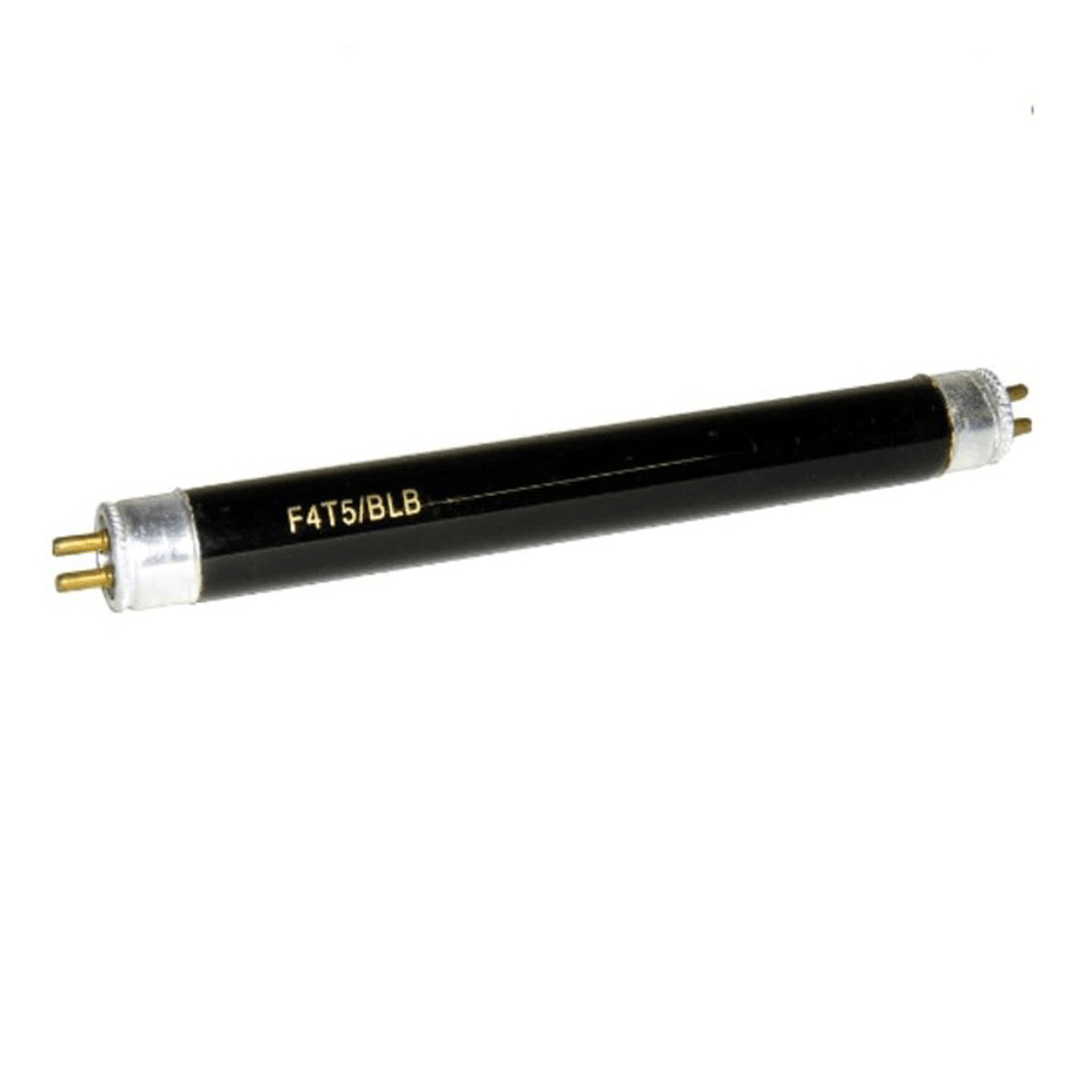 F4T5BLB 4W 2 Pin Fluorescent Black Light & Blue Bulb for Counterfeit Detection - 4100K