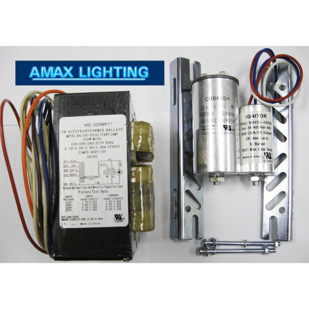 HD-320MP17 Metal Halide Pulse Start Ballast for ANSI Code MM132-M154 - Brown