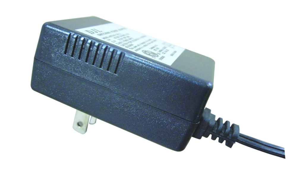 HDTG10-120B Input AC 100-130V & Output DC 10V Plug in Power Cord - Black
