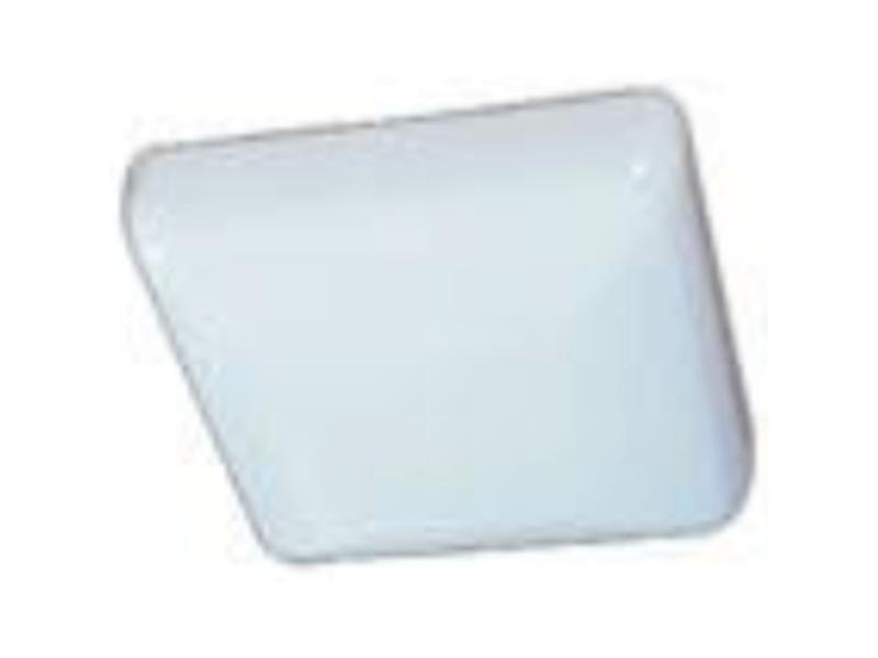 S003-Lens 19.5 in. Plastic White Square Diffuser