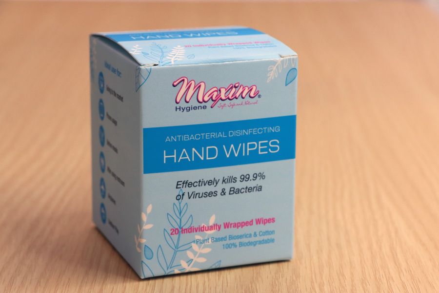 1-375020-9 Bioserica Blend Single Packed hygienic & Disinfecting Wipes  20 Count - case of 24