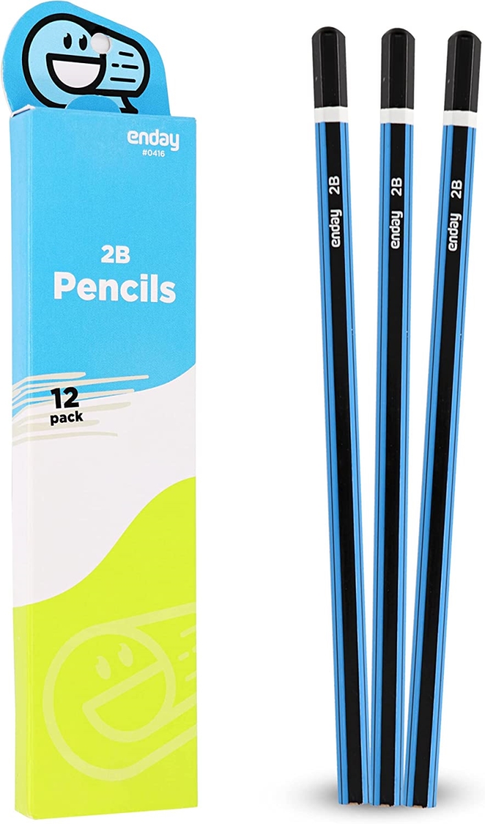 No.0414 No.2 Premium Yellow Pencil - Pack of 12