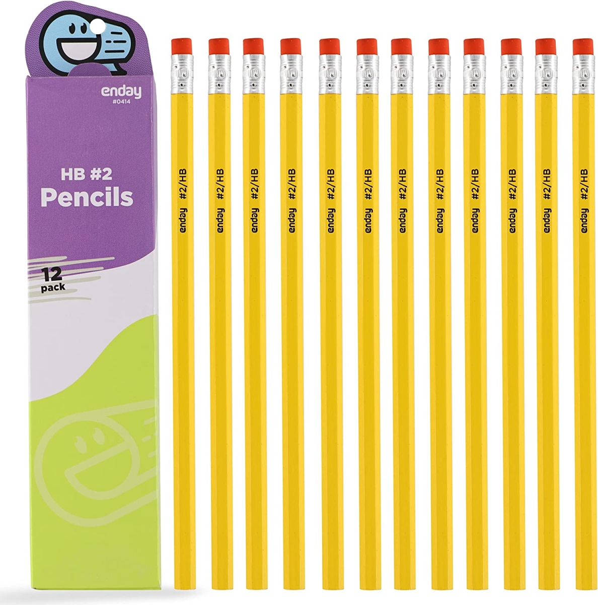 No.0417 No.3 Premium Yellow Pencil - Pack of 12