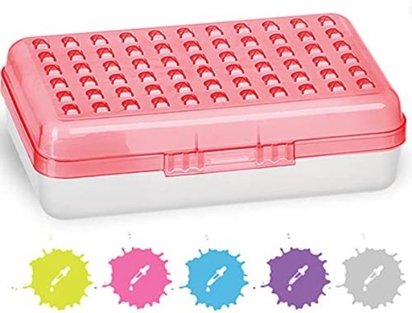 No.0627 Assorted Color Dots Pencil Case, Red - Pack of 24