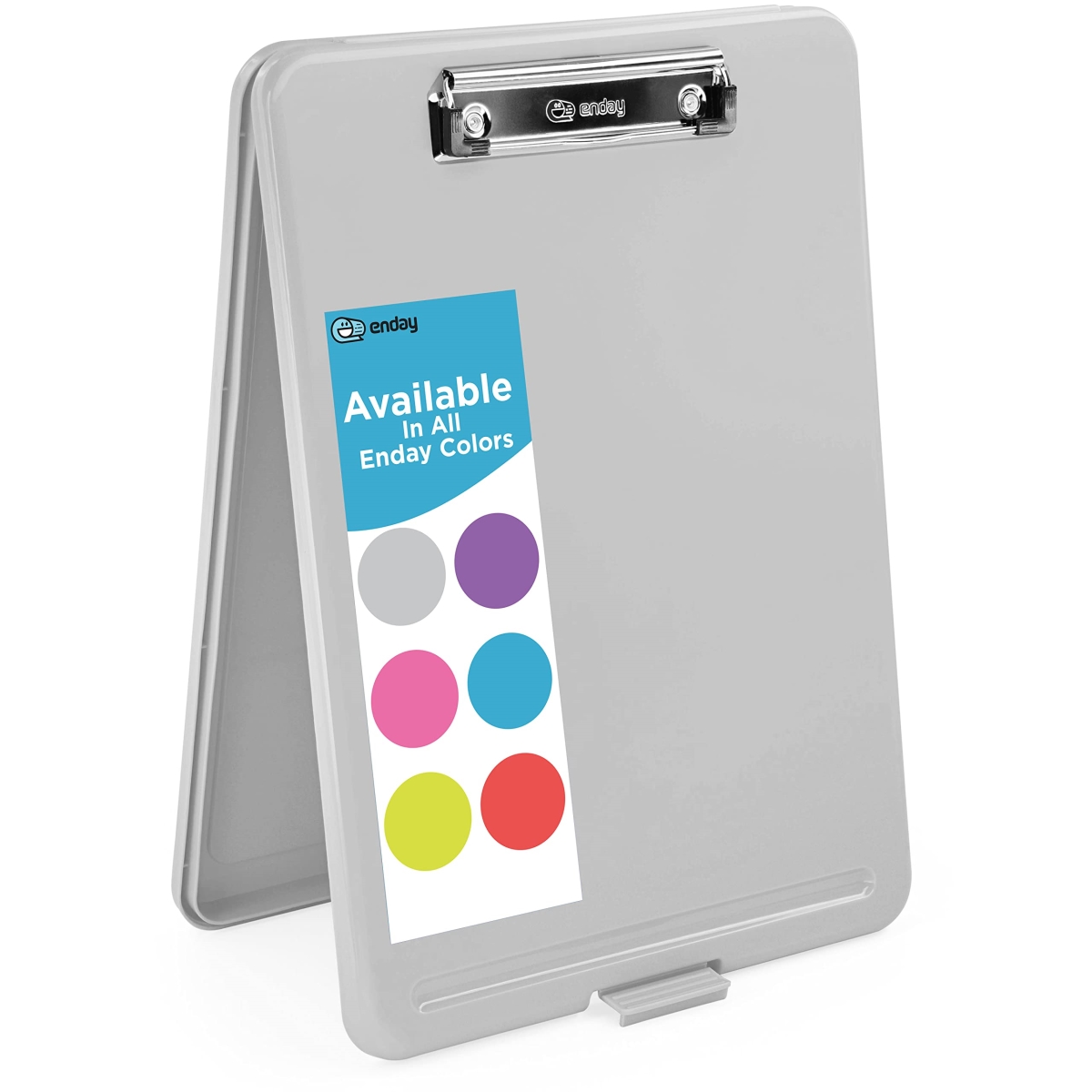 No.0931 Translucent Clipboard Storage Case, Gray - Pack of 18