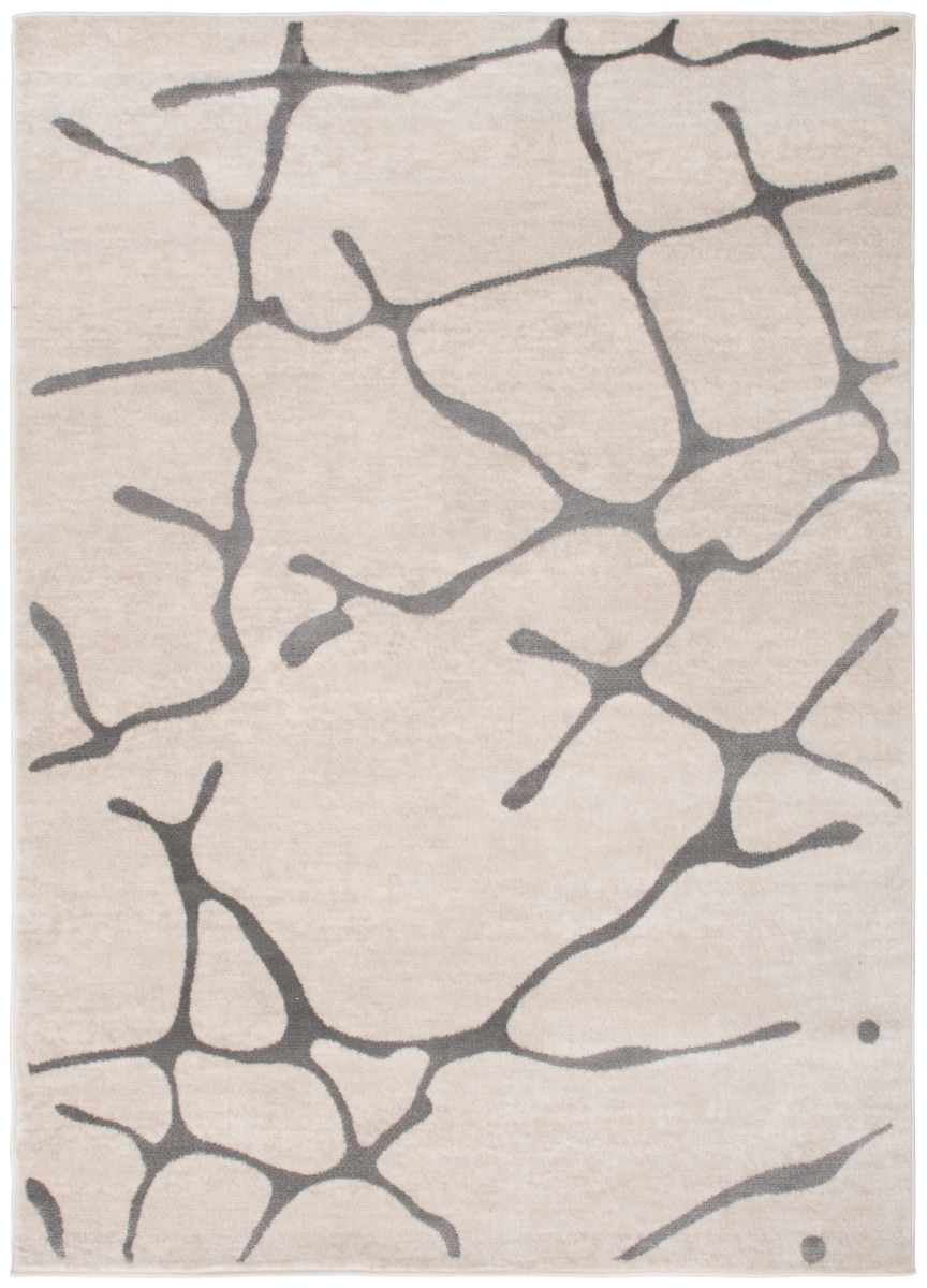 7 ft. 10 in. x 9 ft. 10 in. Galleria Echo Area Rug, Cream