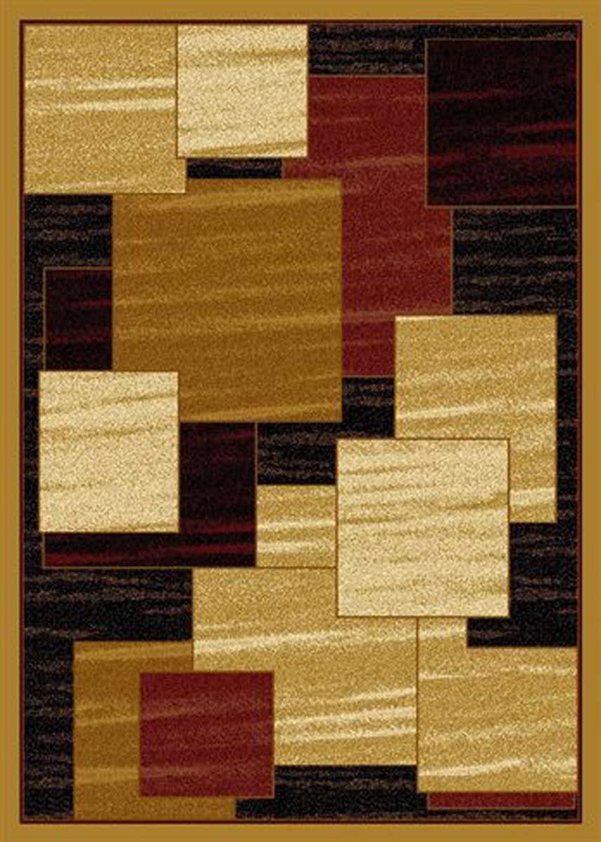 7 ft. 10 in. x 9 ft. 10 in. City Panes Area Rug - Multi Color